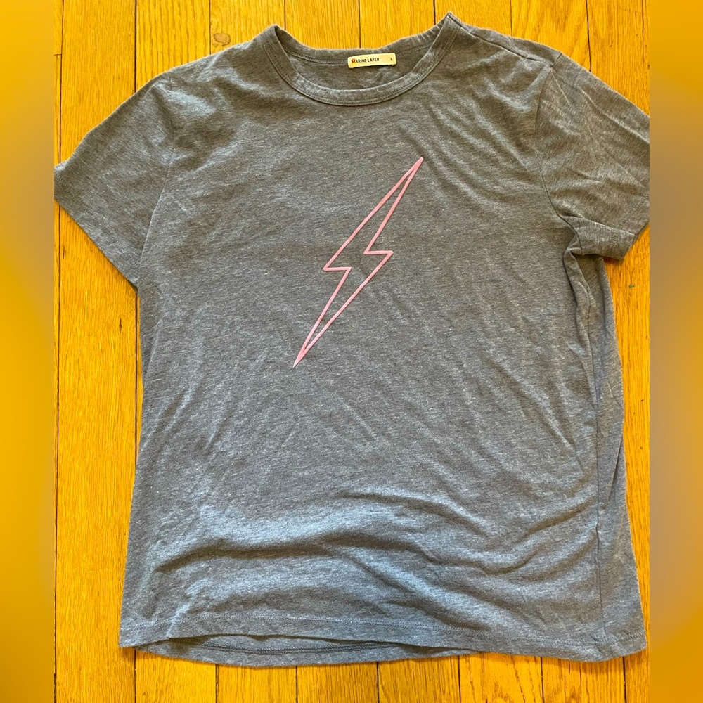 Marine layer cotton t shirt